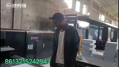 New A4 sheeter and packaging machine Installation and debugging in Ethiopia